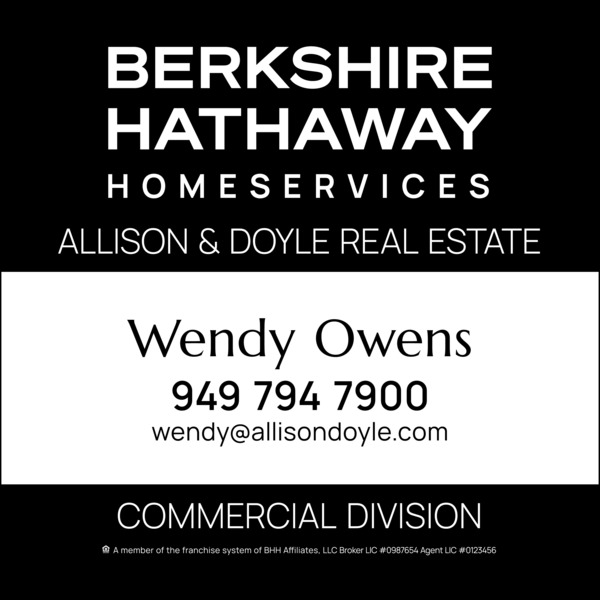 Commercial Division Agent Sign Panel, Df,  48"H X 48"W, 3mm Aluminum Composite