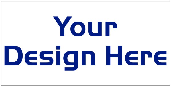Independent Commercial Sign Panel, SF, 24"h x 48"w, 3mm Aluminum Composite