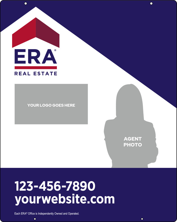 ERA&reg; Team Logo - Photo Hanging Sign Panel, 30"h x 24"w, Steel