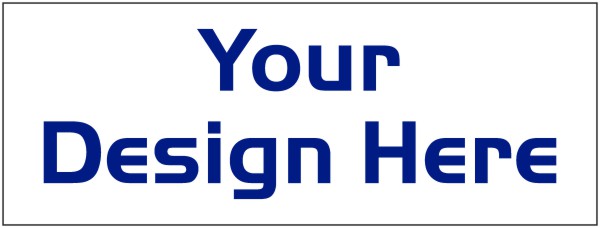 Independent Real Estate Sign Panel with vertical flutes printed on two sides, 4mm Corrugated Plastic 9"h x 24"w