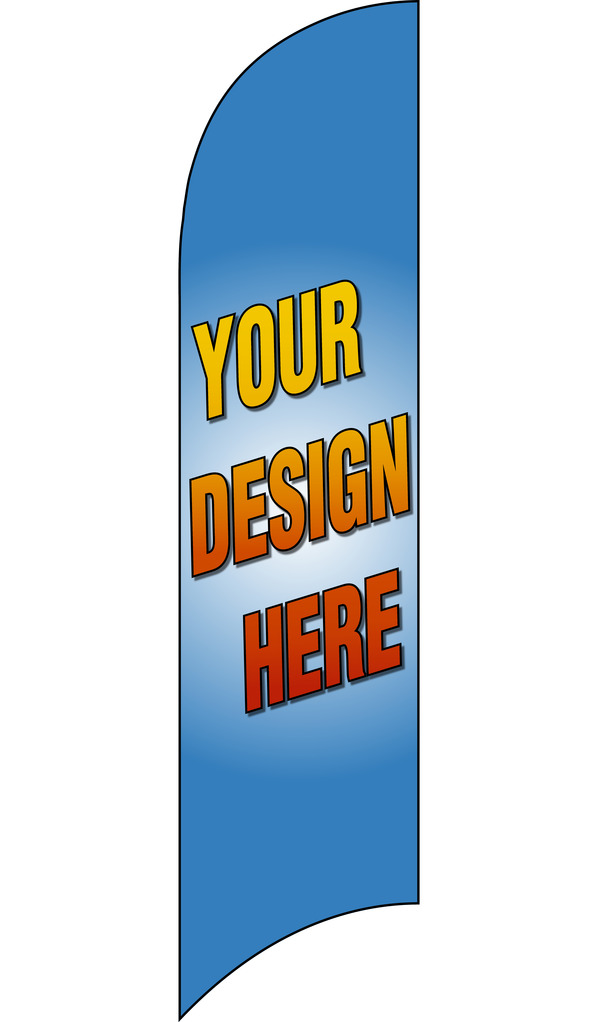 Independent Custom Feather Flag, 10-foot