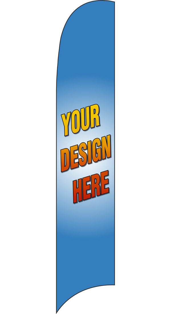 Independent Custom Feather Flag, 15-foot