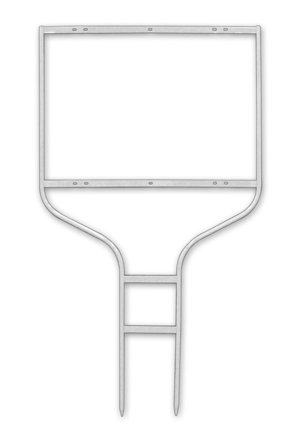 CENTURY 21&reg; White Round Rod Frame 18x24 - Century 21 | Lowen Sign