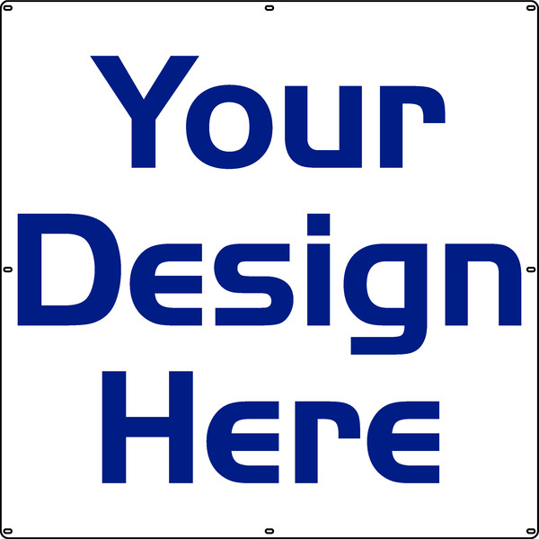 Independent Commercial Real Estate Sign Panel, 24 GA Steel 36"h x 36"w
