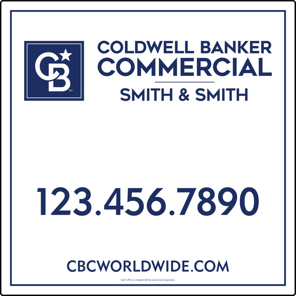 Commercial Office Sign Panel, DF, 48h x 48w, 3mm Aluminum Composite