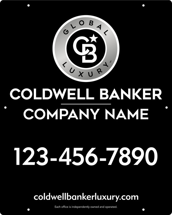 Office Hanging Sign Panel, 30h x 24w, 3MM Aluminum Composite
