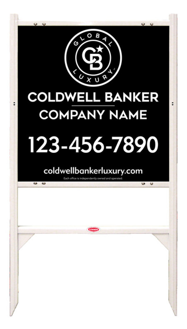 Angle Iron Frame and Office Sign Panel Unit, 24h x 24w, 3MM Aluminum Composite