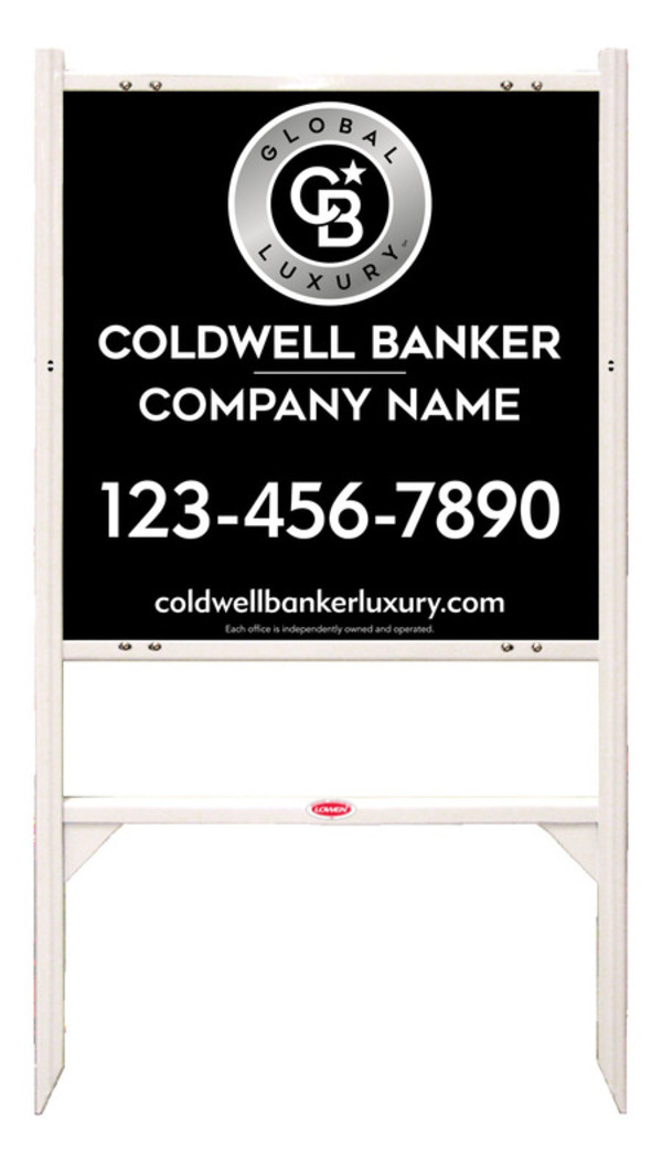 Angle Iron Frame and Office Sign Panel Unit, 24h x 24w, 3MM Aluminum Composite
