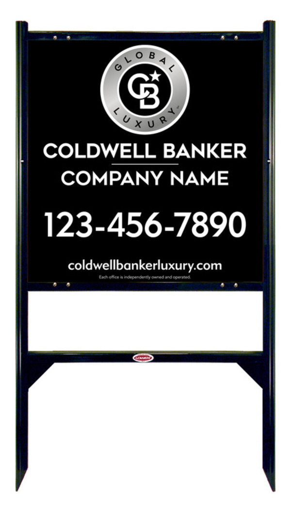 Angle Iron Frame and Office Sign Panel Unit, 24h x 24w, Steel