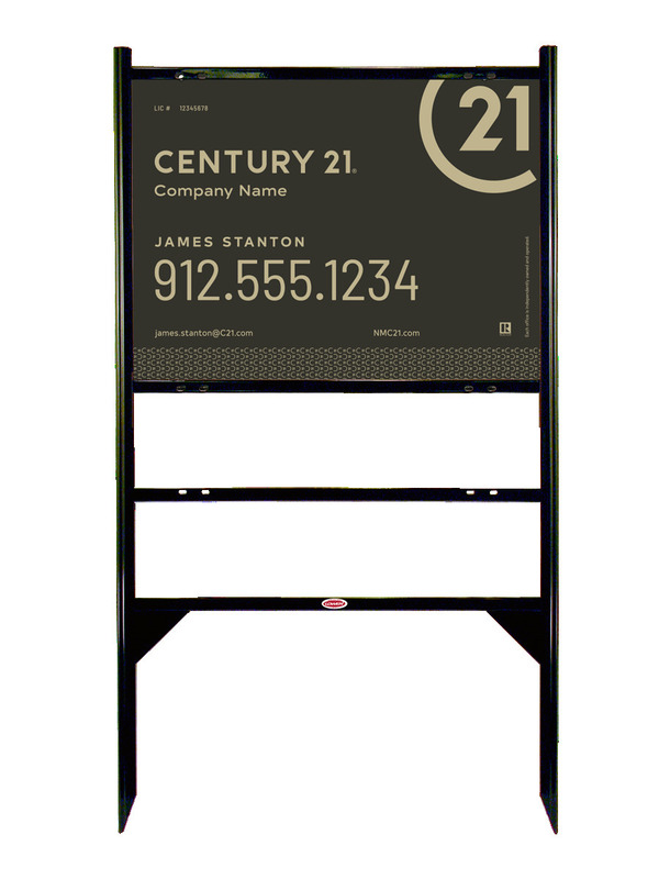 Thor Frame Unit 18x24 Steel Single Rider Executive - Century 21 | Lowen Sign