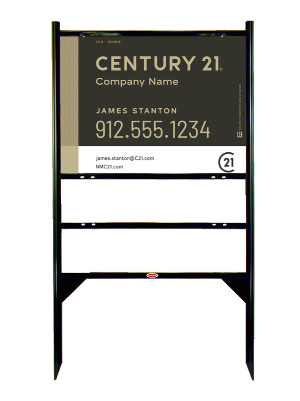 Thor Frame 18x24 Steel Single Rider Premier - Century 21 | Lowen Sign