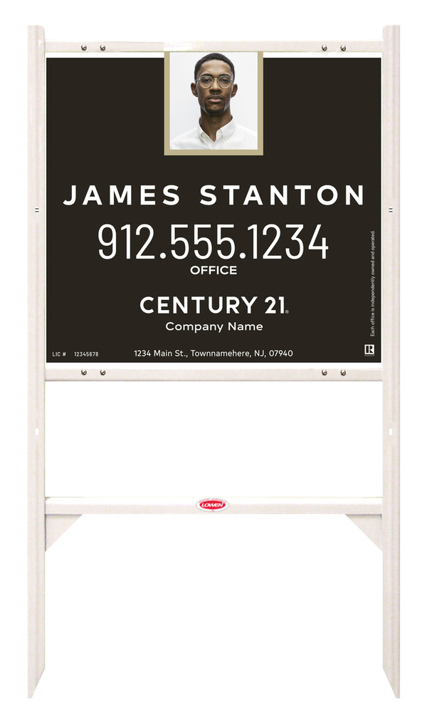 Gibraltar Frame Agent Photo Centric Panel Unit 22x24 White - C21