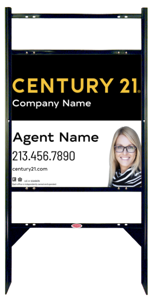 Thor Frame 24x24 Steel Agent Office - Century 21 | Lowen Sign