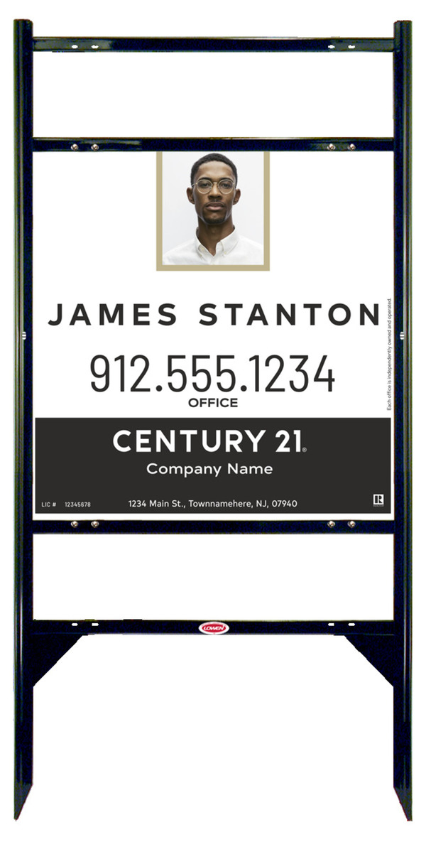 Thor Frame 24x24 Steel Agent Photo Property - Century 21 | Lowen Sign