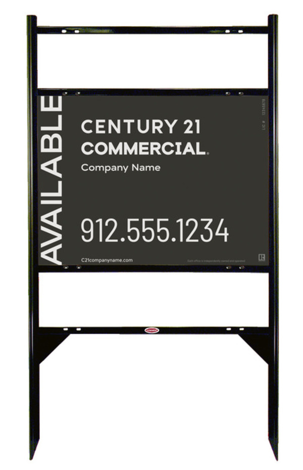 Thor Frame Unit 18x24 Steel Dual Rider Heritage  - Century 21 | Lowen Sign