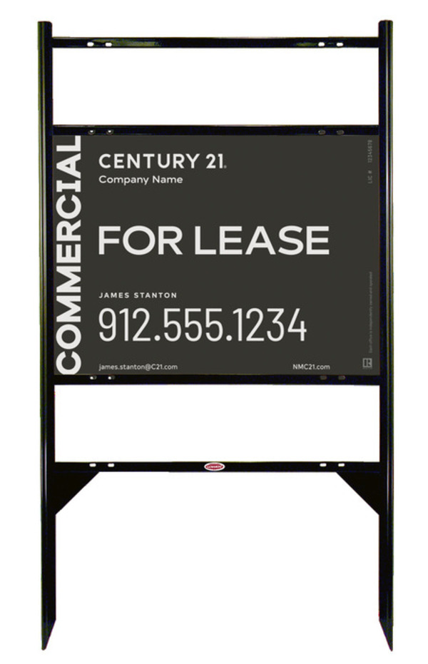 Thor Frame Unit 18x24 Steel Dual Rider Distinctive - Century 21 | Lowen Sign