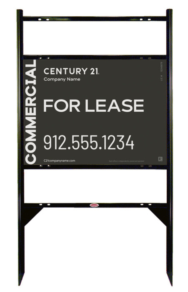 Thor Frame Unit 18x24 Steel Dual Rider Distinctive  - Century 21 | Lowen Sign