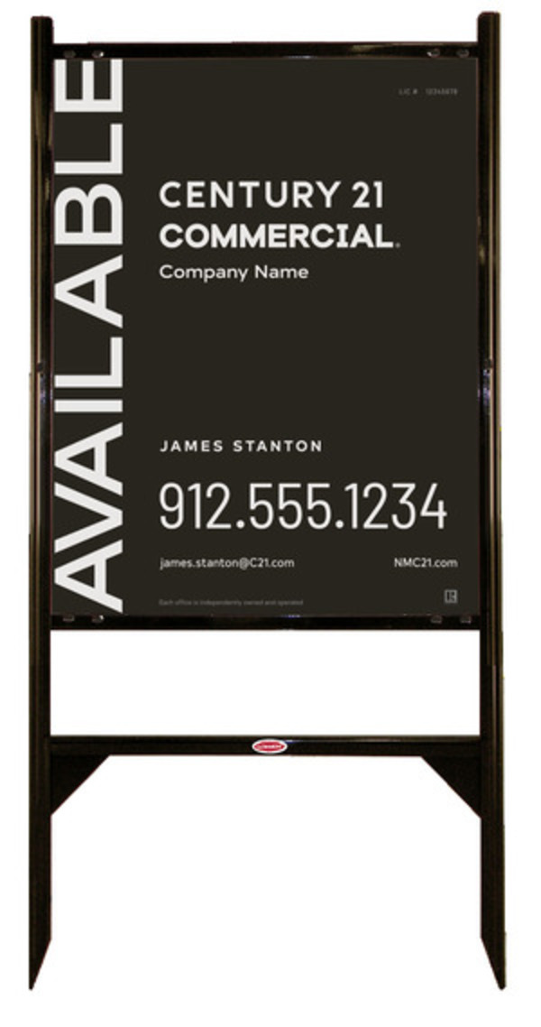 Gibraltar Frame 30x24 Steel Estate - Century 21 | Lowen Sign