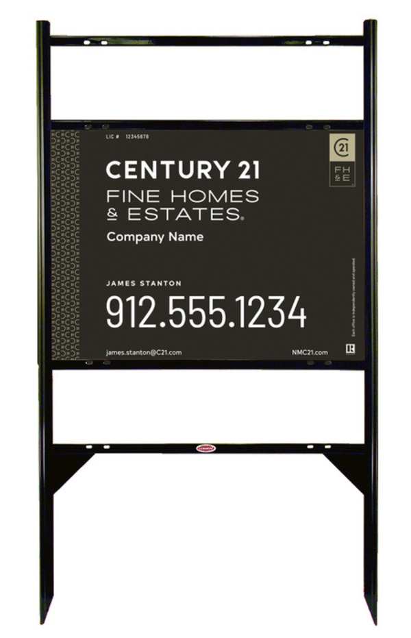 Thor Frame 18x24 Steel Dual Rider Gold - Century 21 | Lowen Sign