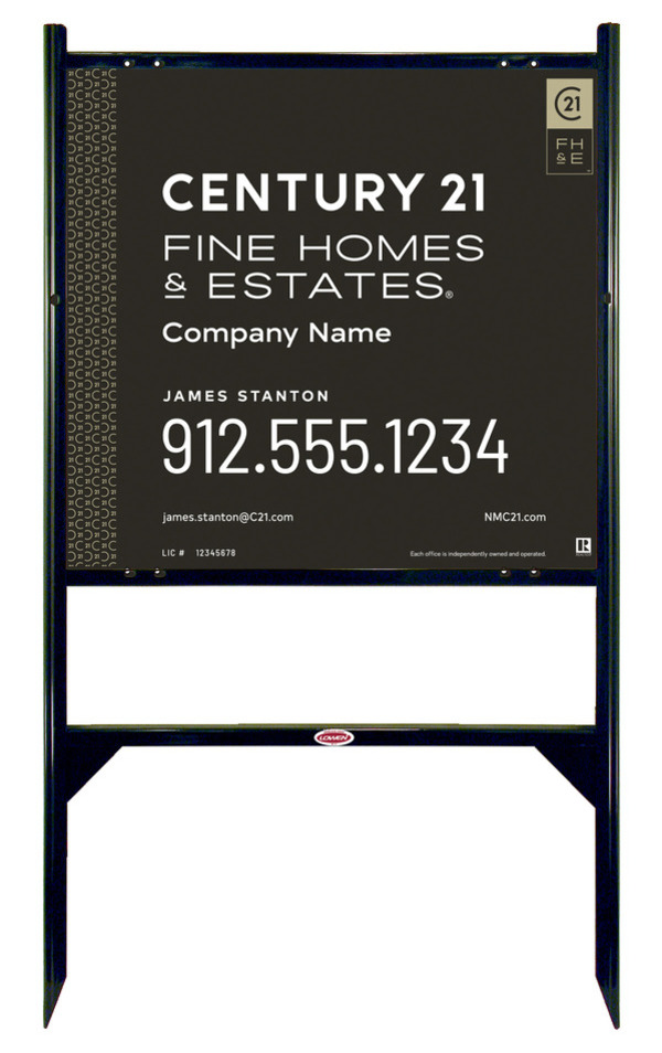 Gibraltar Frame and Steel Panel Unit 22x24 - Century 21 | Lowen Sign