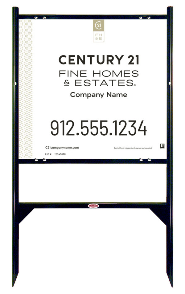 Gibraltar Frame and Steel Panel Unit 22x24 - Century 21 | Lowen Sign