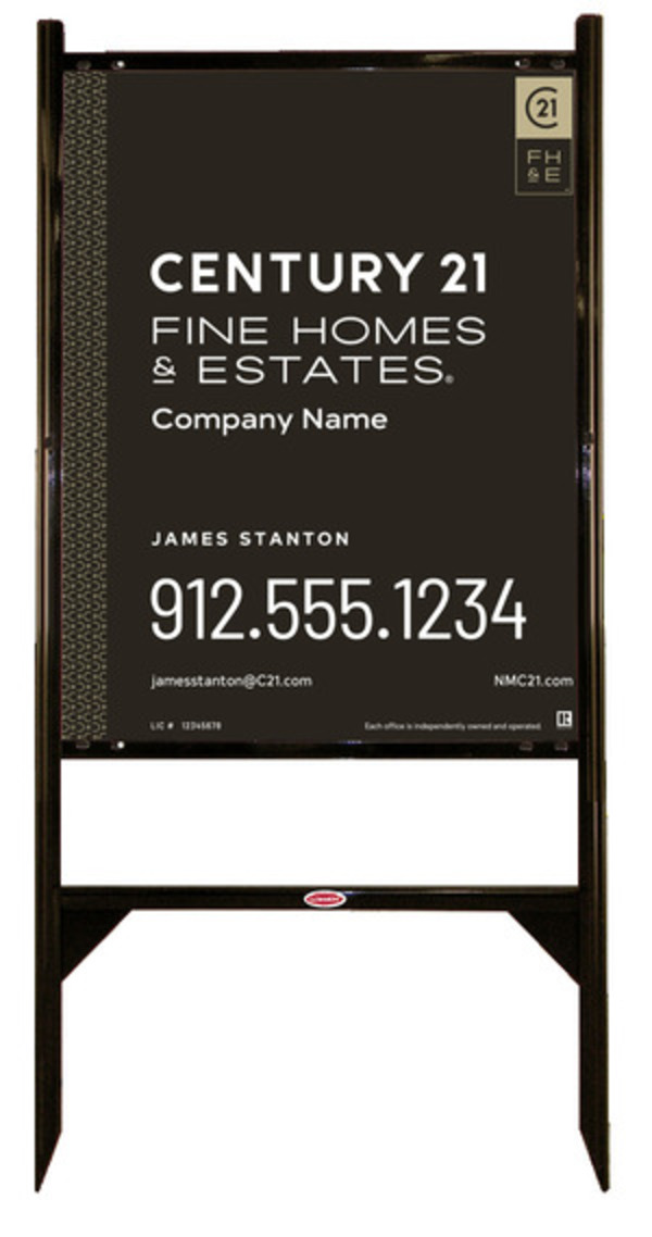 Gibraltar Frame 30x24 Steel Property - Century 21 | Lowen Sign