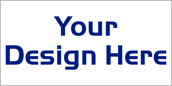 Commercial Sign Panel, DF, 48h x 96w, 3mm Aluminum Composite