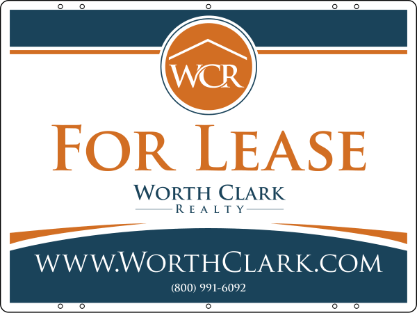 Reflective Office Sign Panel, 18h x 24w, Steel